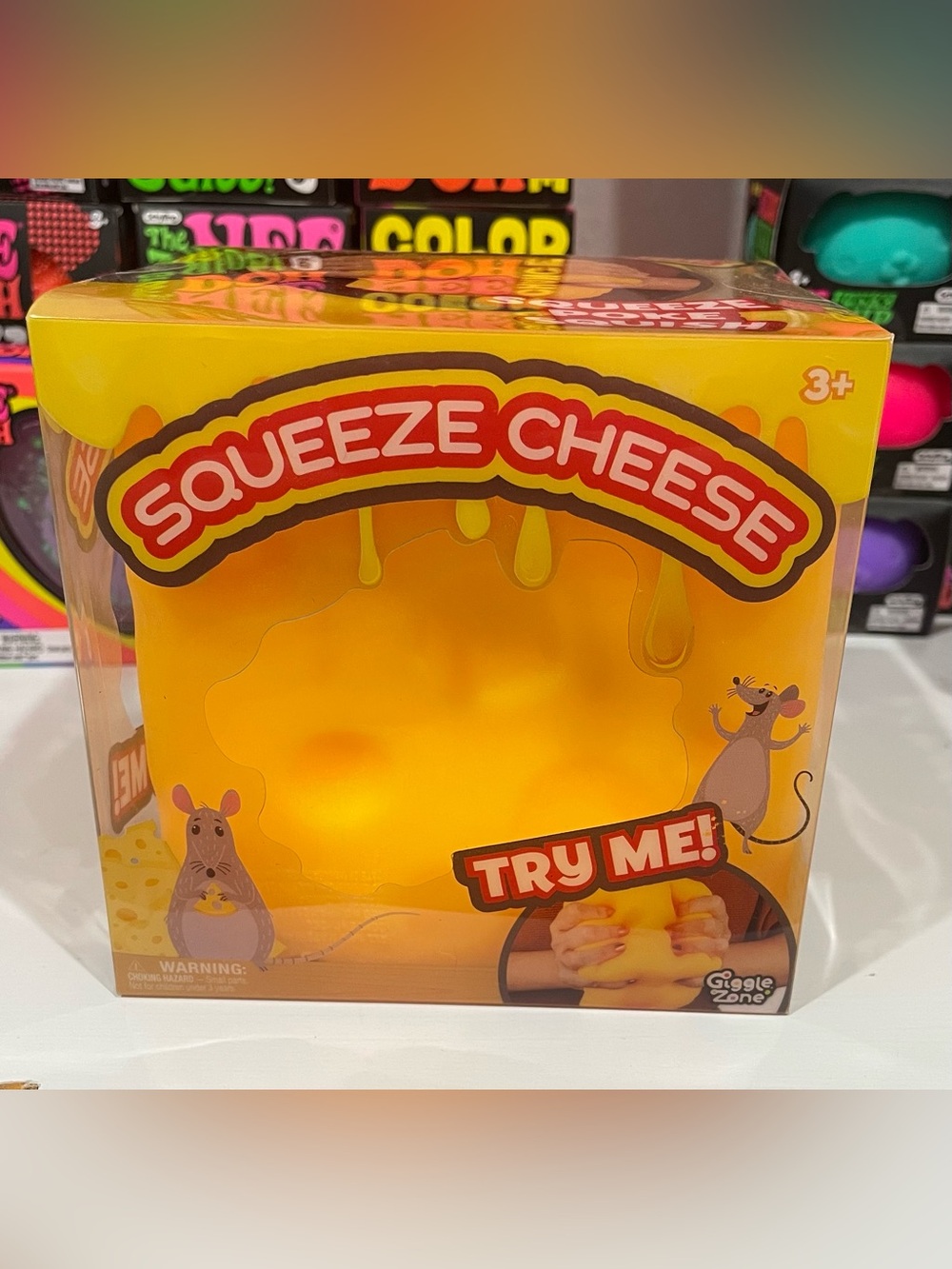 Jumbo Cheese Squishy